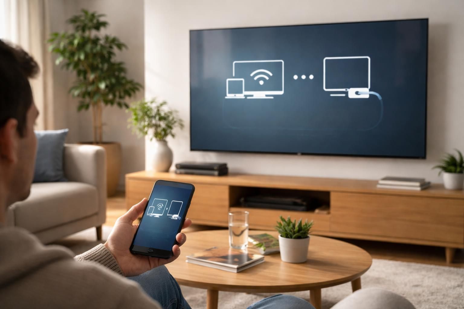 découvrez comment partager l'écran de votre téléphone sur la tv sans utiliser le wifi grâce à notre guide étape par étape simple et pratique.
