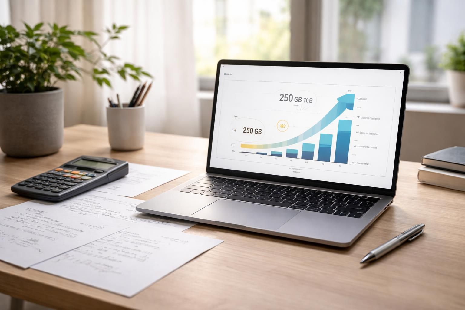 découvrez comment convertir facilement 250 go en mo grâce à notre guide complet. comprenez les bases de la conversion d'unités de stockage pour mieux gérer vos données.