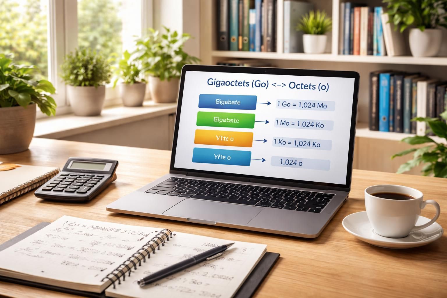 apprenez à convertir facilement des gigaoctets en octets grâce à notre guide simple et clair, idéal pour tous vos besoins informatiques.