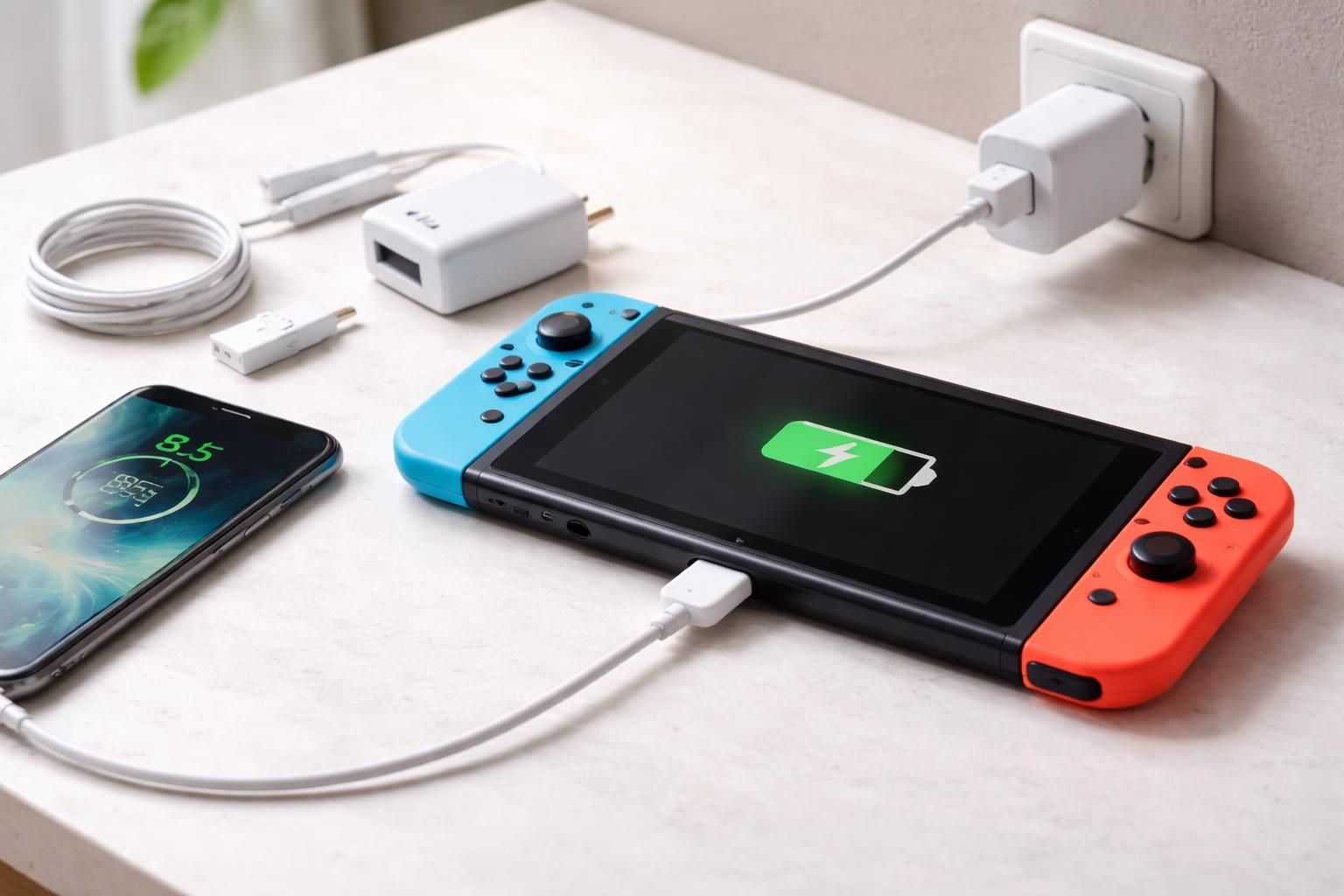 découvrez si vous pouvez charger votre nintendo switch avec un chargeur de téléphone, les précautions à prendre et les conseils pour une charge sécurisée.