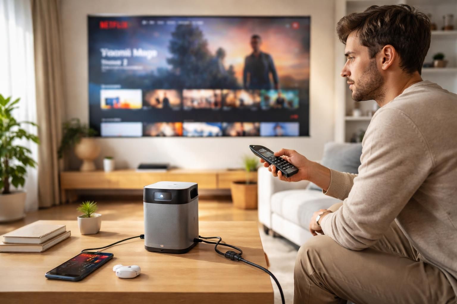 découvrez comment installer netflix facilement sur votre vidéoprojecteur xgimi mogo 2 grâce à ce guide complet pour les débutants. profitez de vos séries et films préférés en grand format.