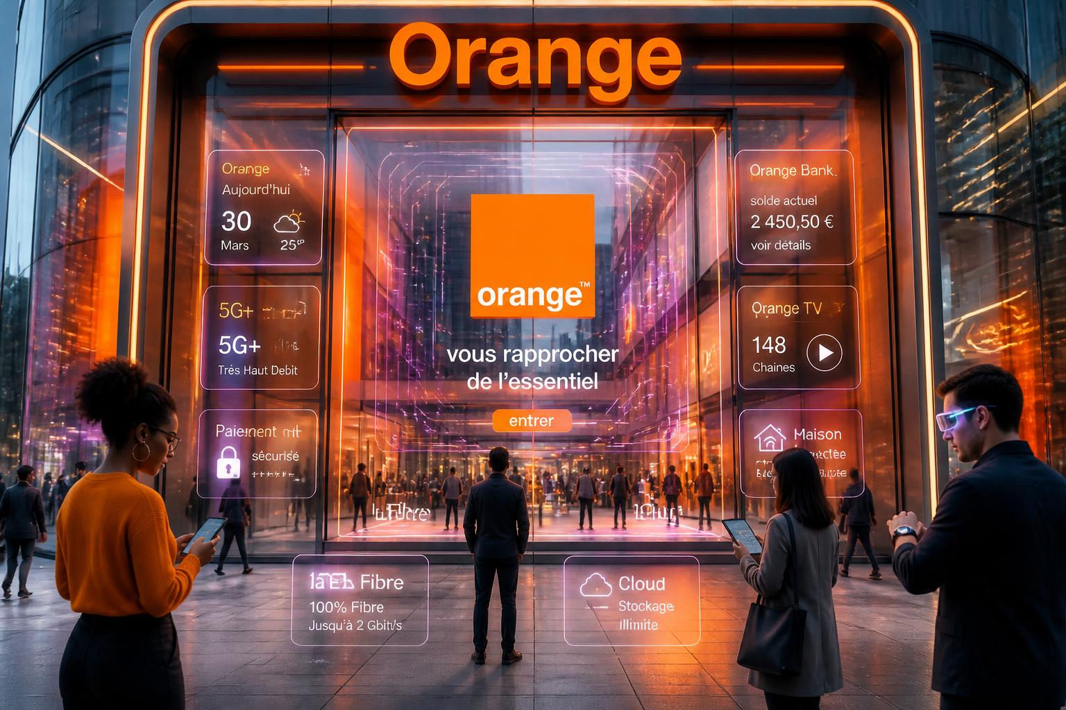 découvrez le portail orange et explorez les services innovants proposés par orange, leader des télécommunications en france, pour rester connecté et profiter des dernières technologies.