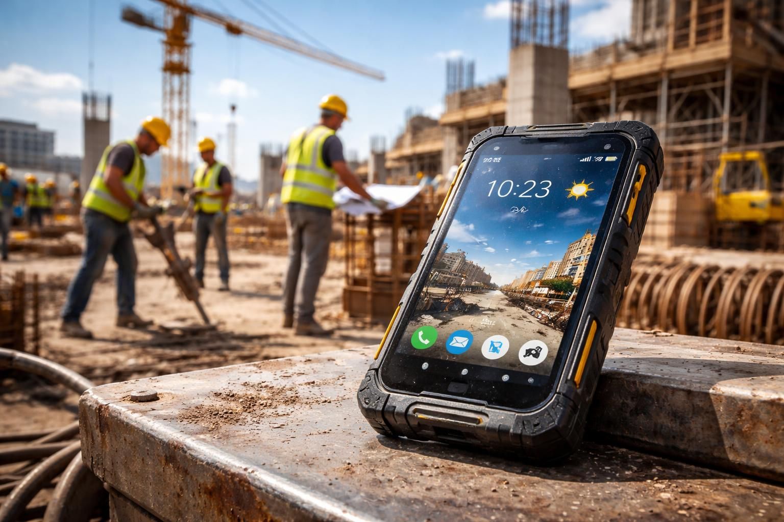 découvrez pourquoi choisir un téléphone de chantier performant est essentiel pour assurer efficacité, durabilité et sécurité sur vos chantiers.